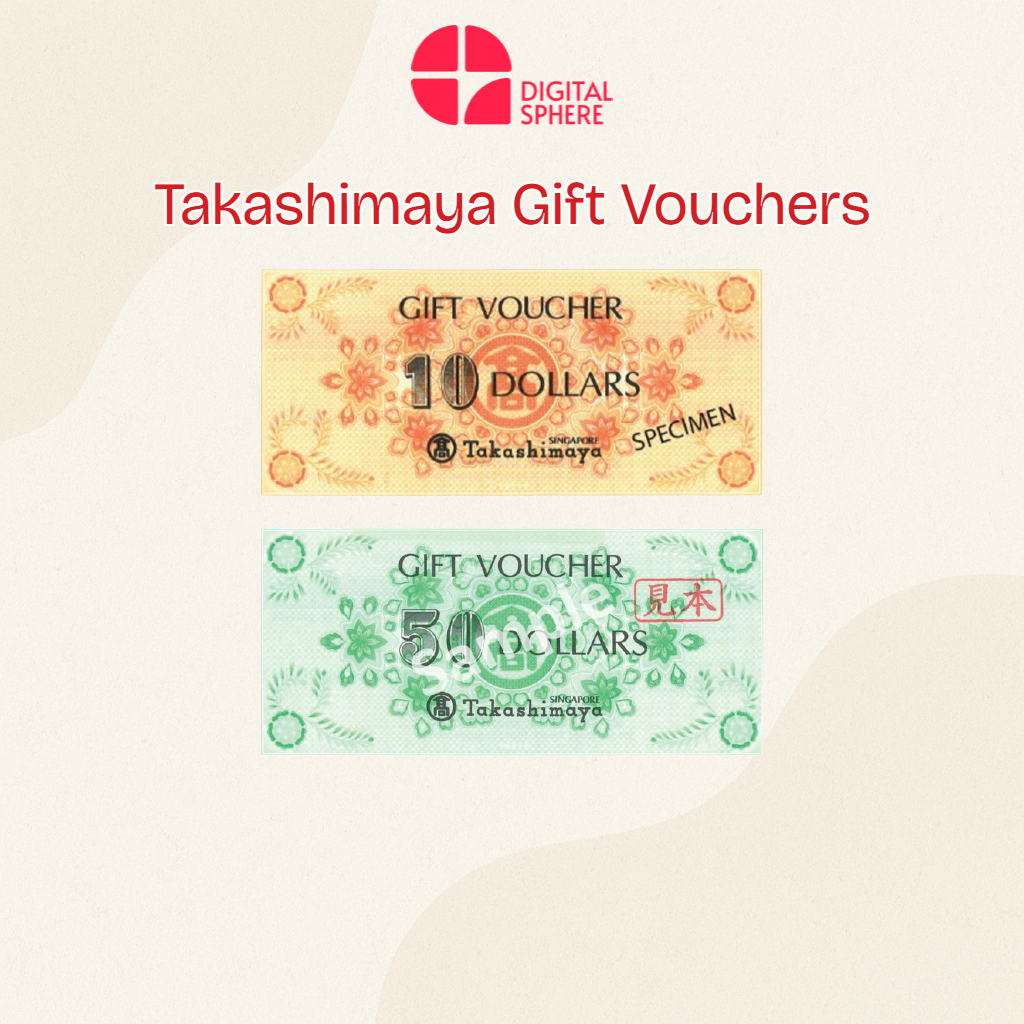 Takashimaya Gift Vouchers (Physical) | Shopee Singapore