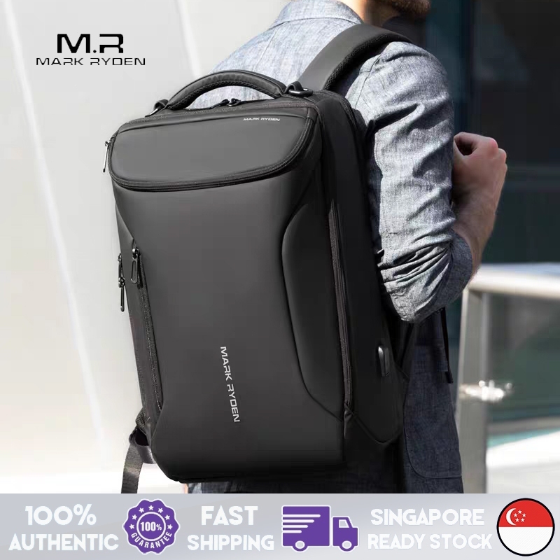 SG READY STOCK Mark Ryden Multifunctional Business Travel Backpack 17.3 ...