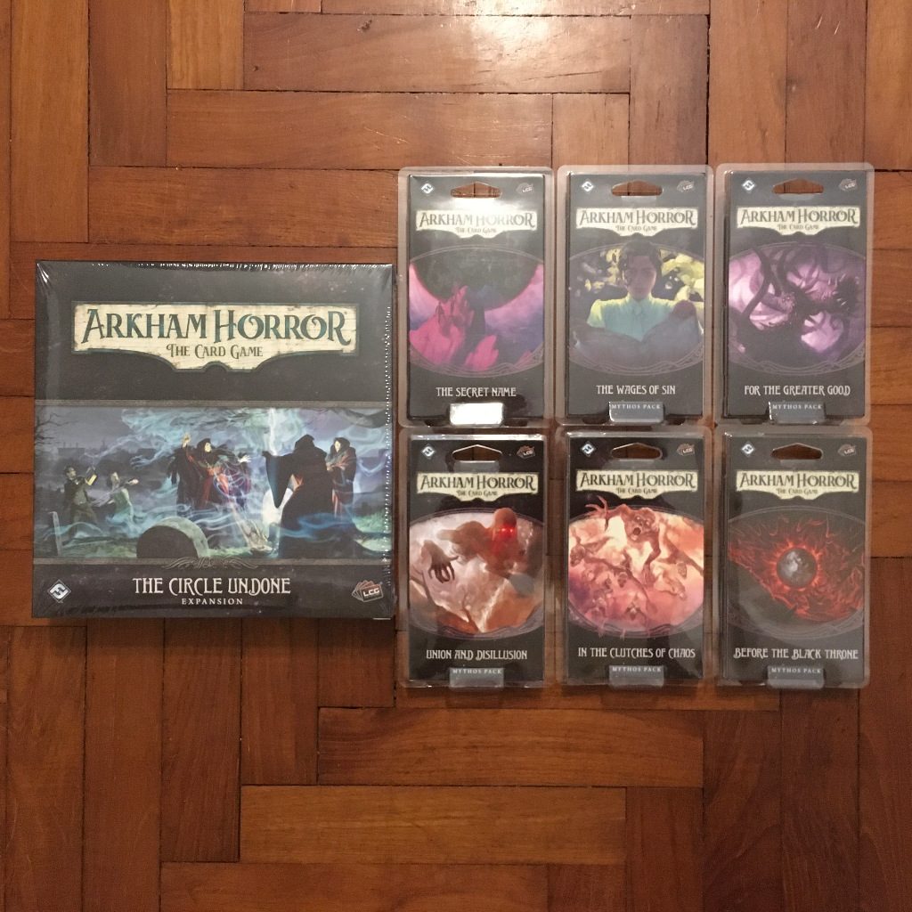 Arkham Horror The Card Game LCG The Circle Undone Deluxe Expansion + 6 ...