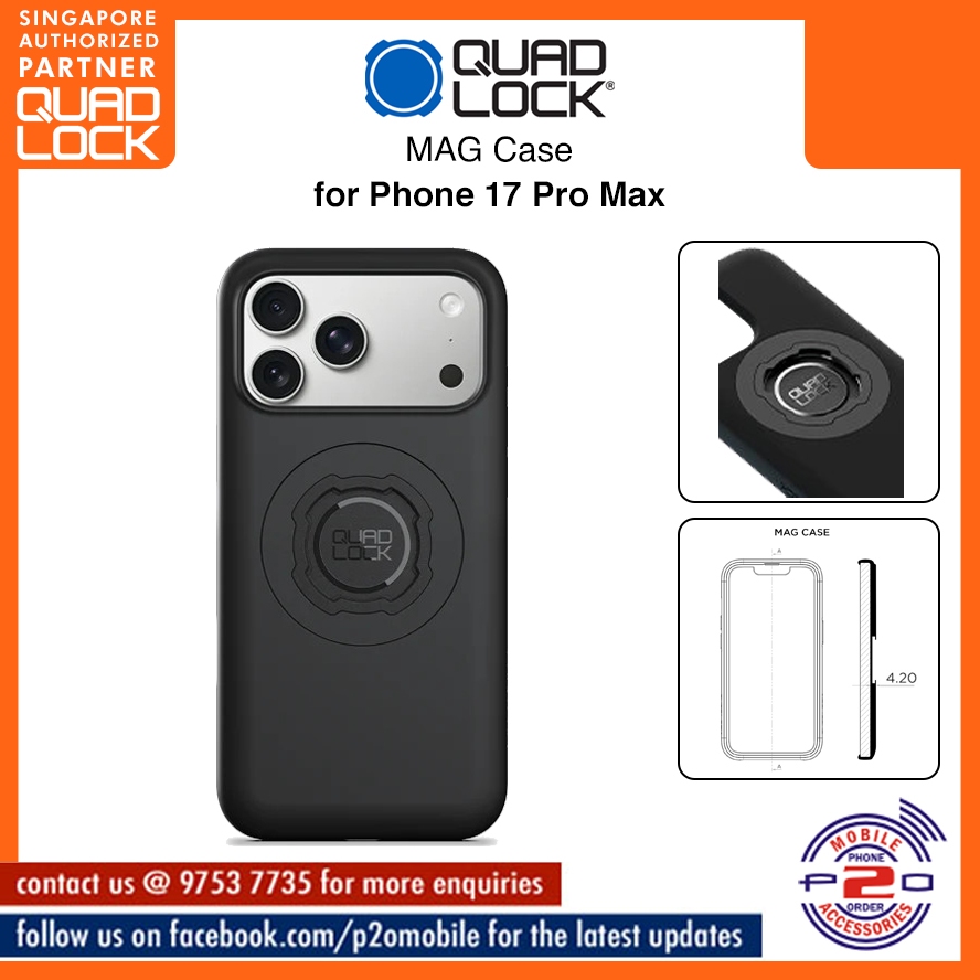 Quad Lock MAGケース iPhone 17 Pro Max用 iPhone 17 Pro Max - Quad Lock® Asia - Official Store