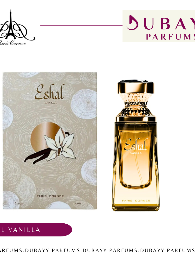 Eshal Vanilla by Paris corner 100ml EDP | Shopee Singapore