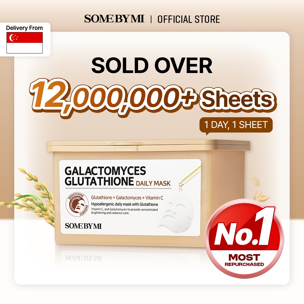 some by mi galactomyces glutathione daily mask ingredients Amazon.com : SOME BY MI Galactomyces Glutathione Daily Mask - 30 Sheets,  11.8Oz - Vitamin C Vegan Face Sheet Mask for Skin Brightening Routine main image 0