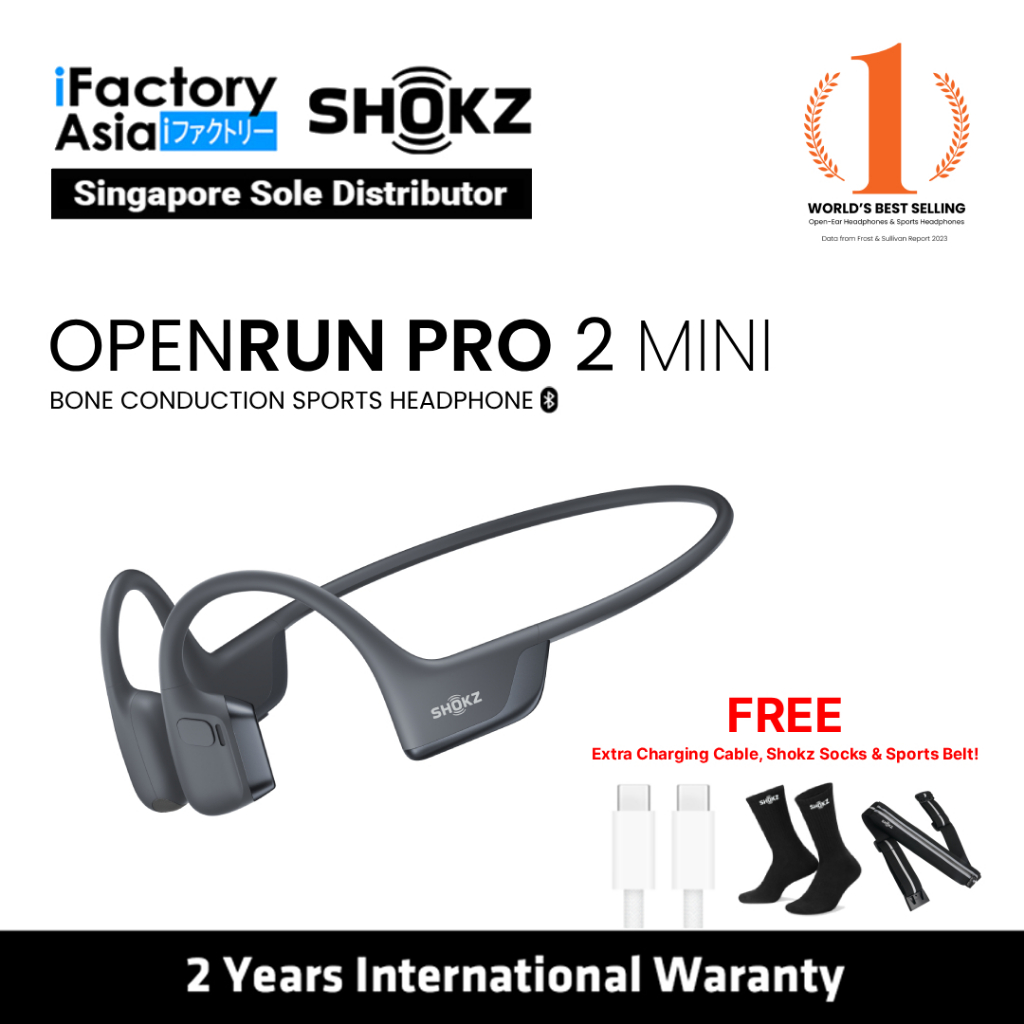 NEW LAUNCH] Shokz OpenRun Pro 2 Mini, Bone Conduction Sports