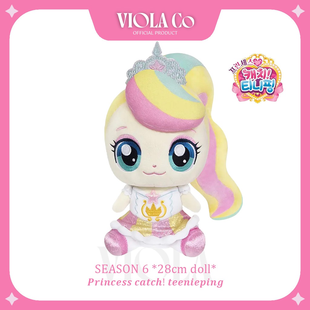CATCH TEENIEPING OFFICIAL Plush Doll ShaShaping 28cm Pleuche Animation