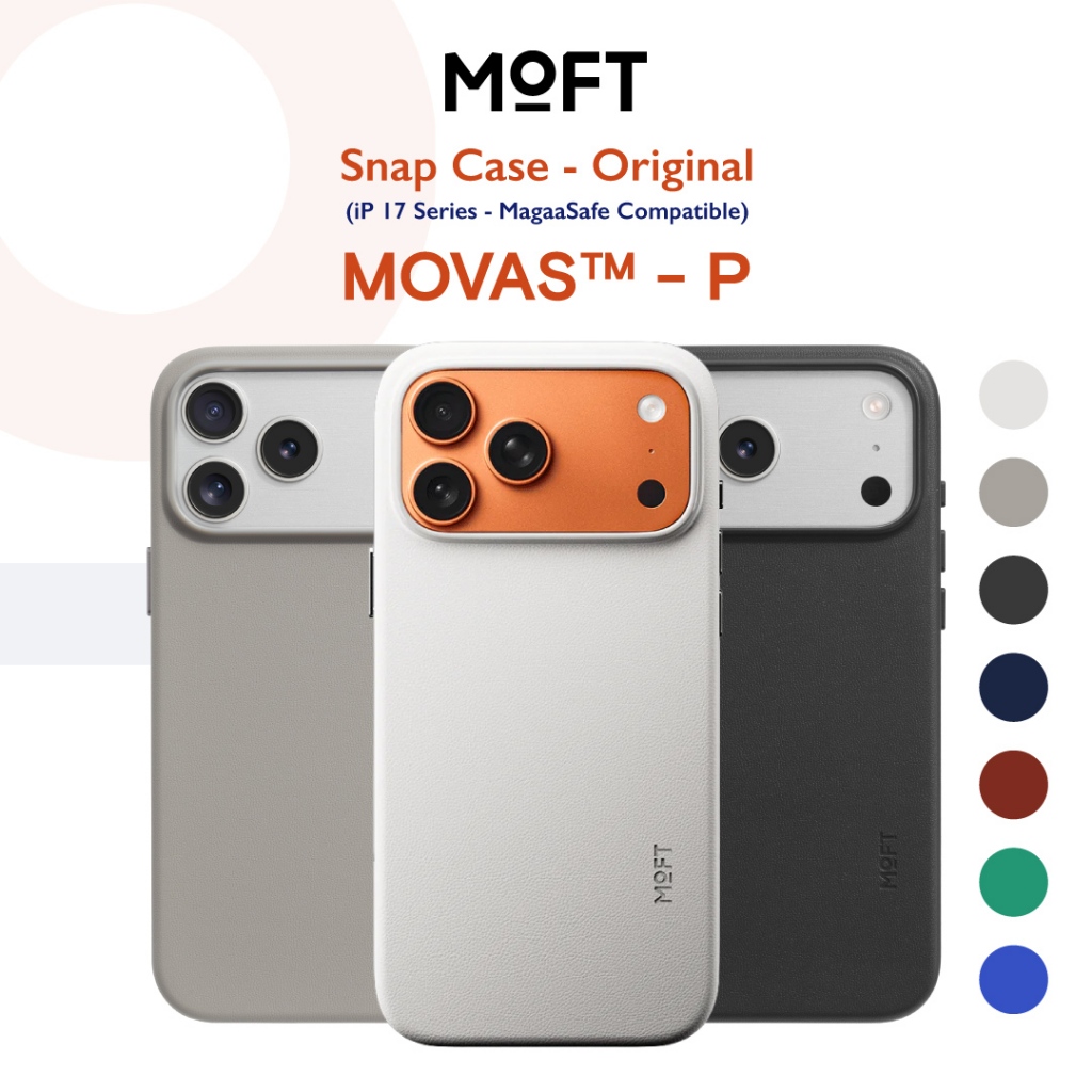 MOFT Snap Magnetic Case MOVAS™ Compatible with iPhone 17 17 Air