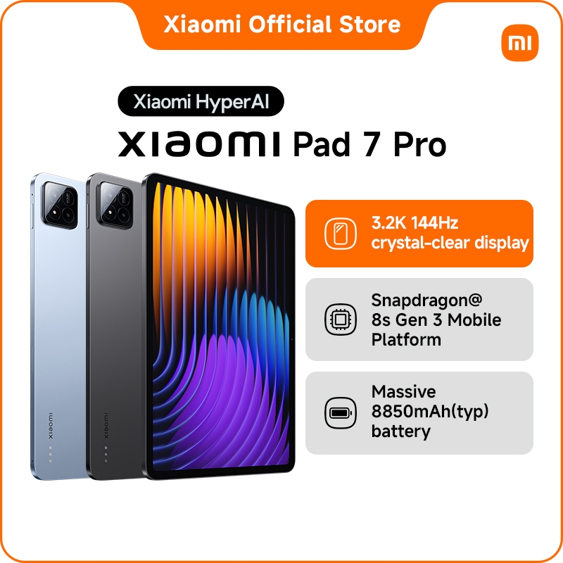 Xiaomi Pad 7 Pro | 8GB+256GB/12GB+512GB, Snapdragon 8s Gen 3