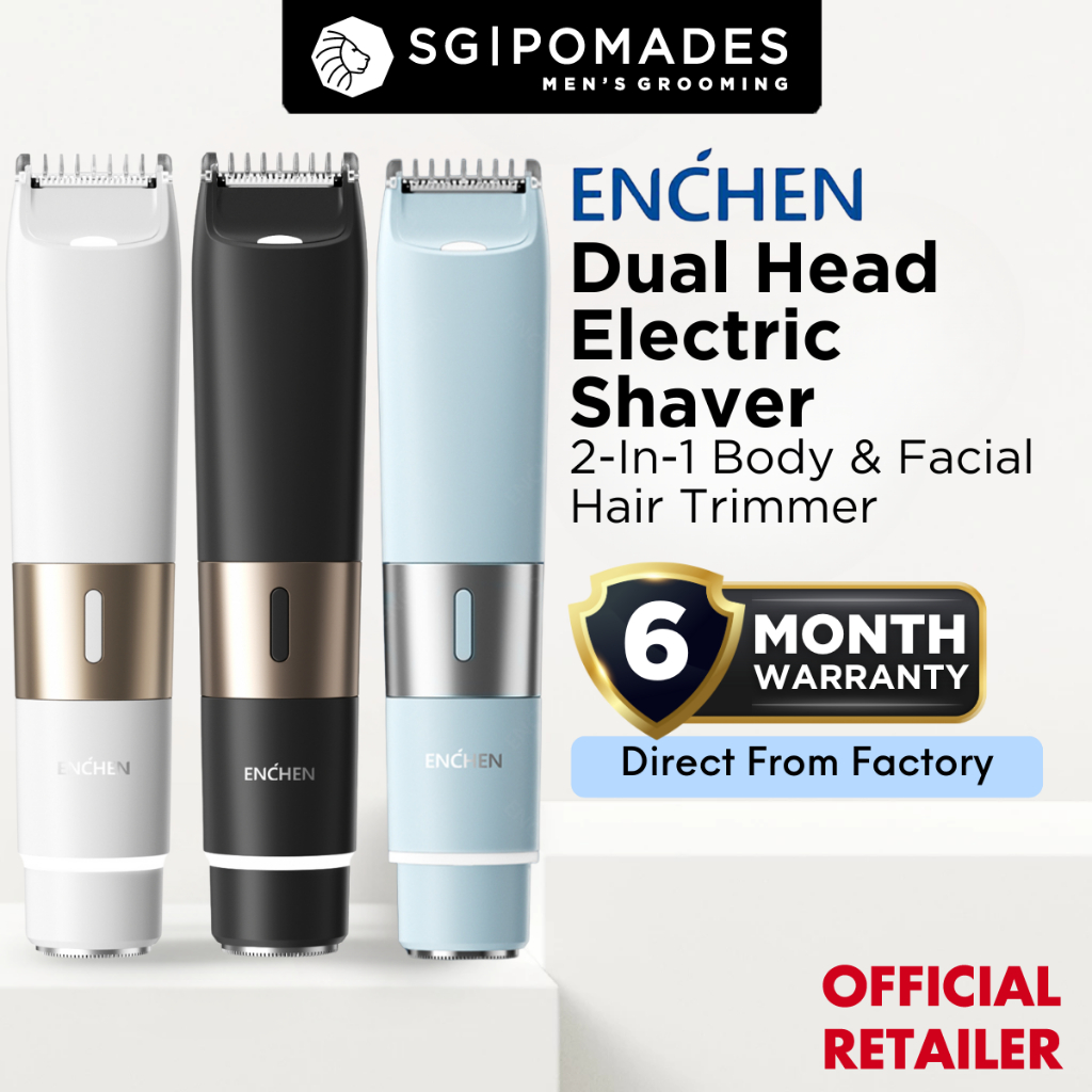 Enchen A3 2-in-1 Dual Head Electric Shaver | For Face & Body Grooming ...
