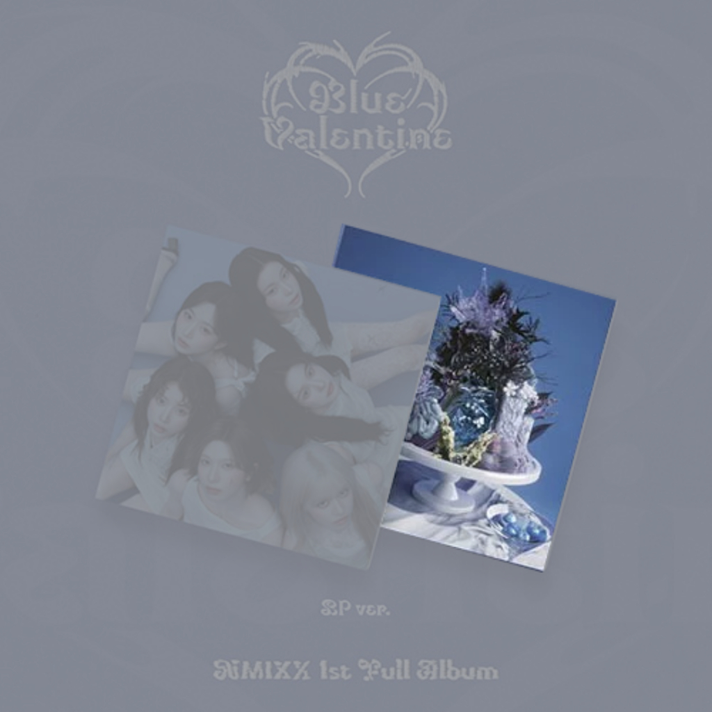 NMIXX [Blue Valentine] Vinyl ver (LP) / 1st Full Album | Shopee
