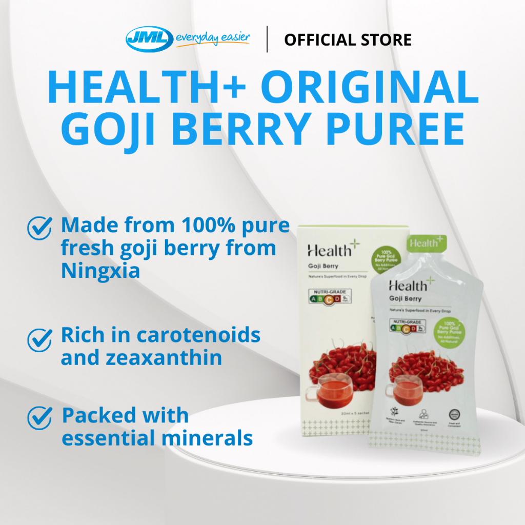 [JML Official] Health+ Original Goji Berry Puree (30ml x 5’s) | Shopee ...