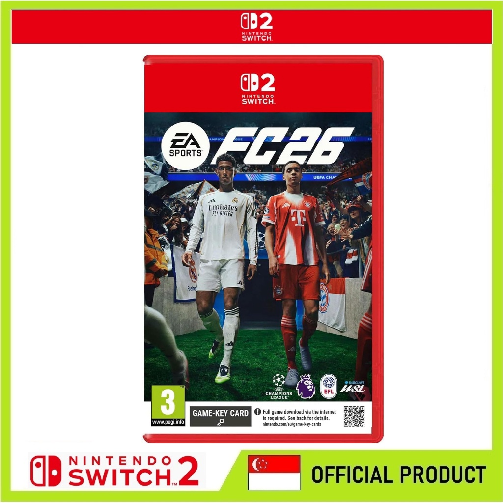 Nintendo Switch 1 /2 EA Sports FC 26 (Physical Cartridge) English