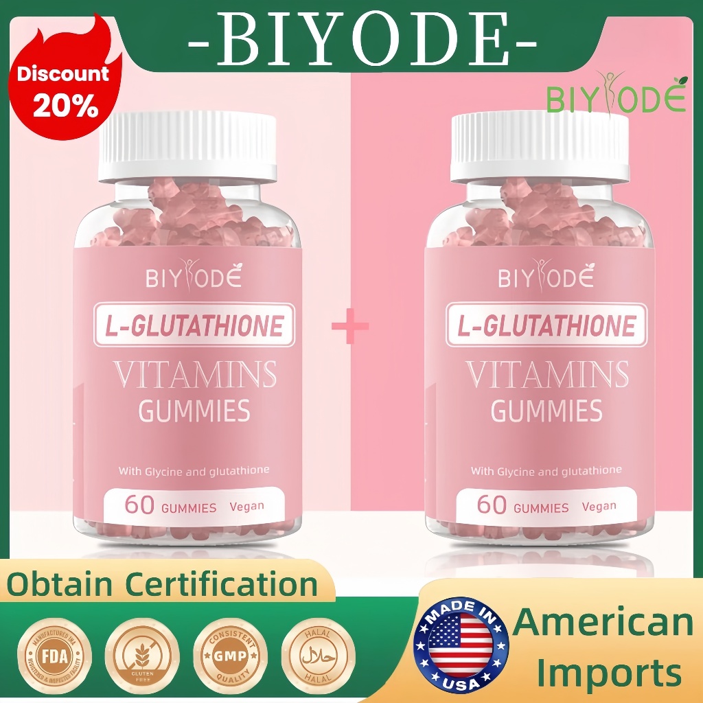 BIYODE Glutathione Whitening Gummies/Skin Beauty/Anti-Aging Skin  Brightening Biotin Vitamin c | Shopee Singapore