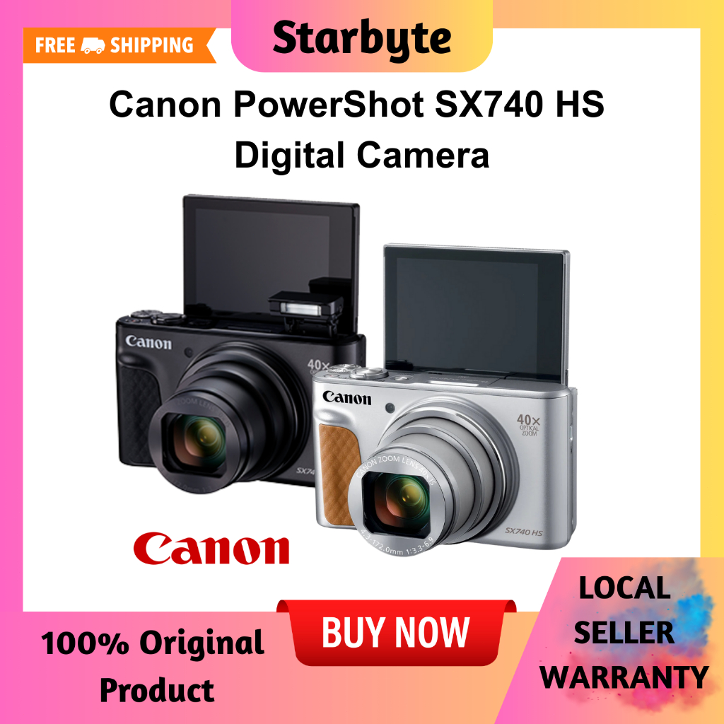 Canon PowerShot SX740 HS Digital Camera | Shopee Singapore