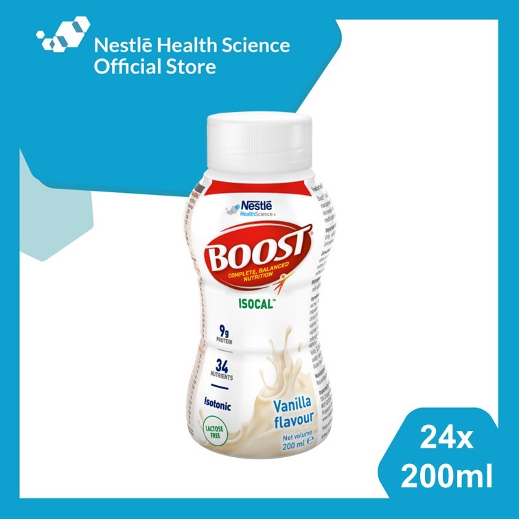 Nestle Boost Isocal Liquid 24x200ml | Shopee Singapore