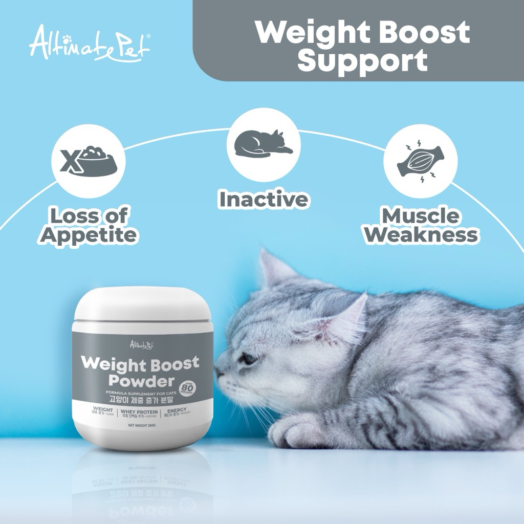 Altimate Pet Weight Boost Powder Supplement For Cats - Over 80 Servings ...