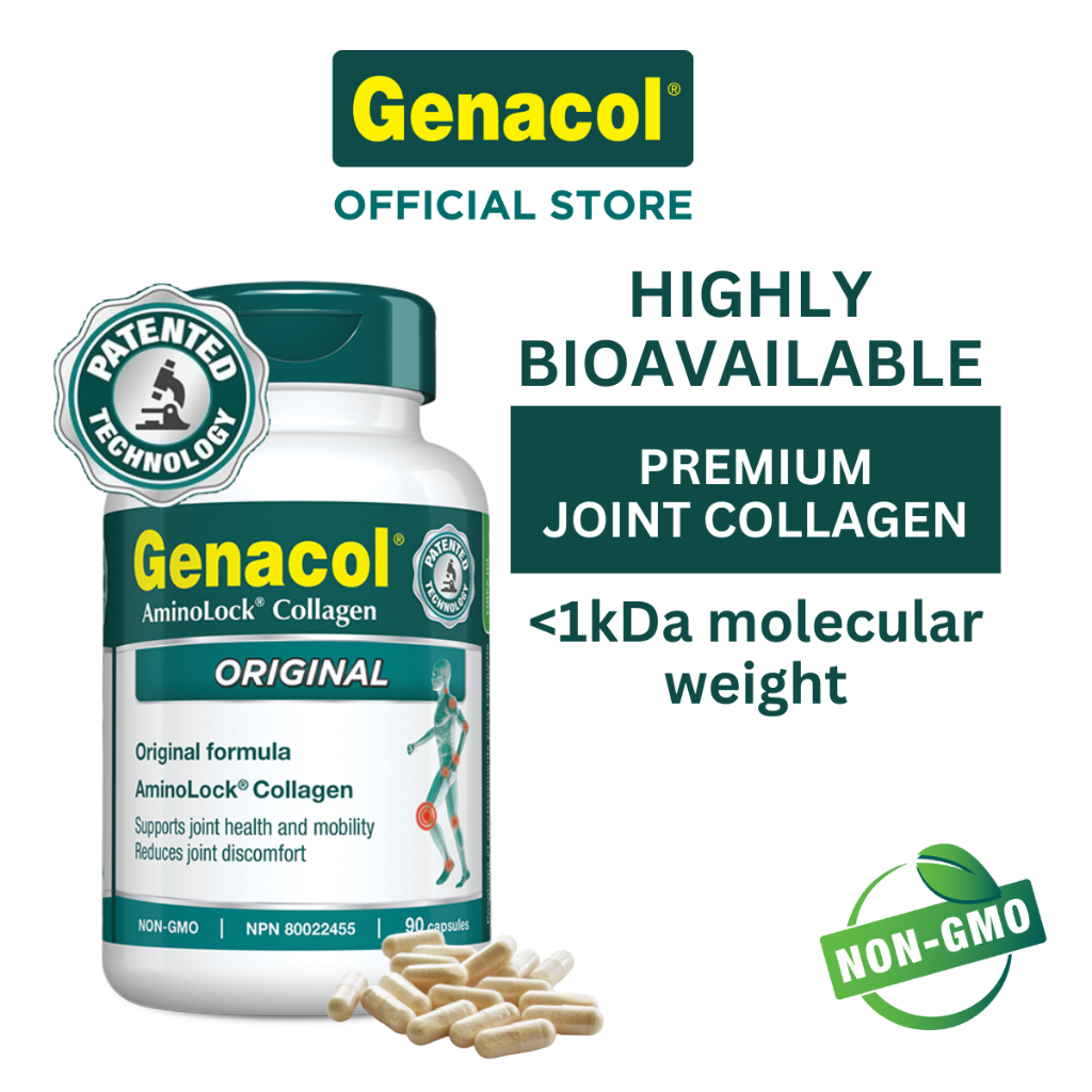 Genacol Original 90 caps - Ultra Hydrolyzed Collagen Peptide Supplement ...