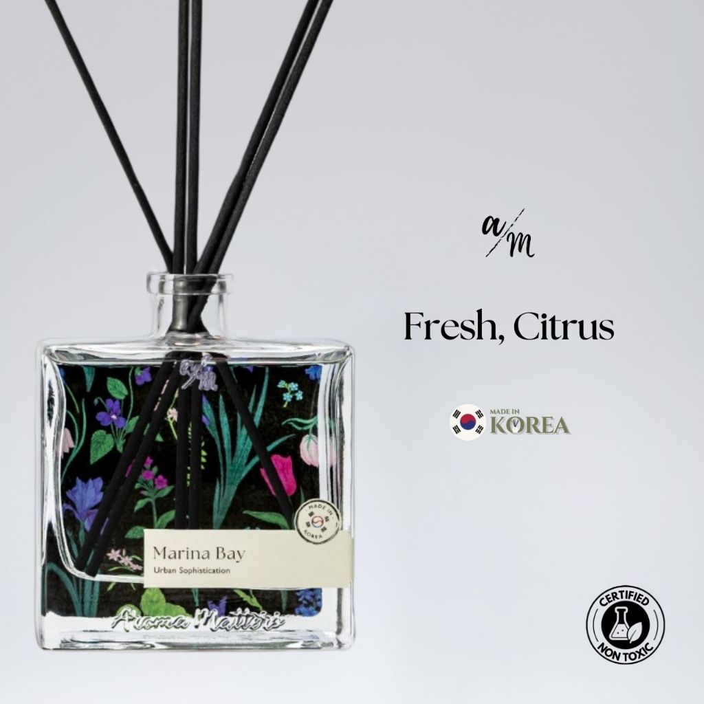 Aroma Matters Marina Bay Reed Diffuser Made In Korea 120ml and 250ml ...