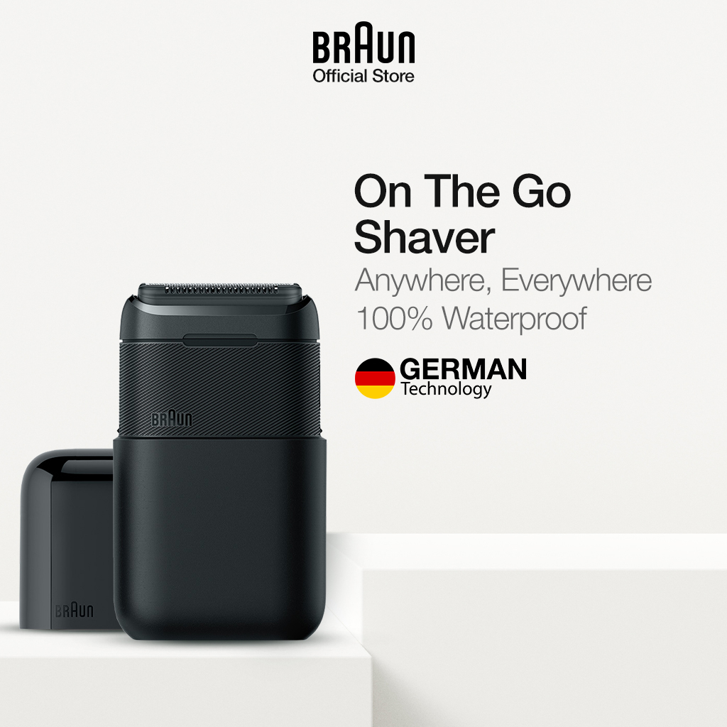 Braun Series X M1012 Shaver Mini Rechargeable Mobile Travel Size Wet ...