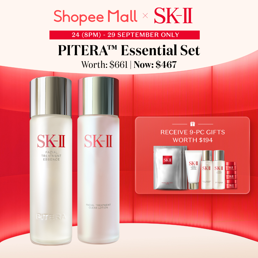 [24-29 Sept] SK-II PITERA™ Essential Set - Facial Treatment Essence ...