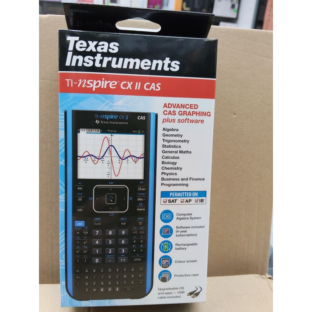 TEXAS INSTRUMENT TI NSPIRE CX II CAS CALCULATOR | Shopee Singapore