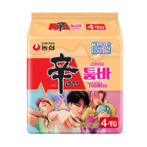 [Nongshim] Shin Ramyun Toomba 137Gx4 신라면 툼바 멀티팩 | Shopee Singapore