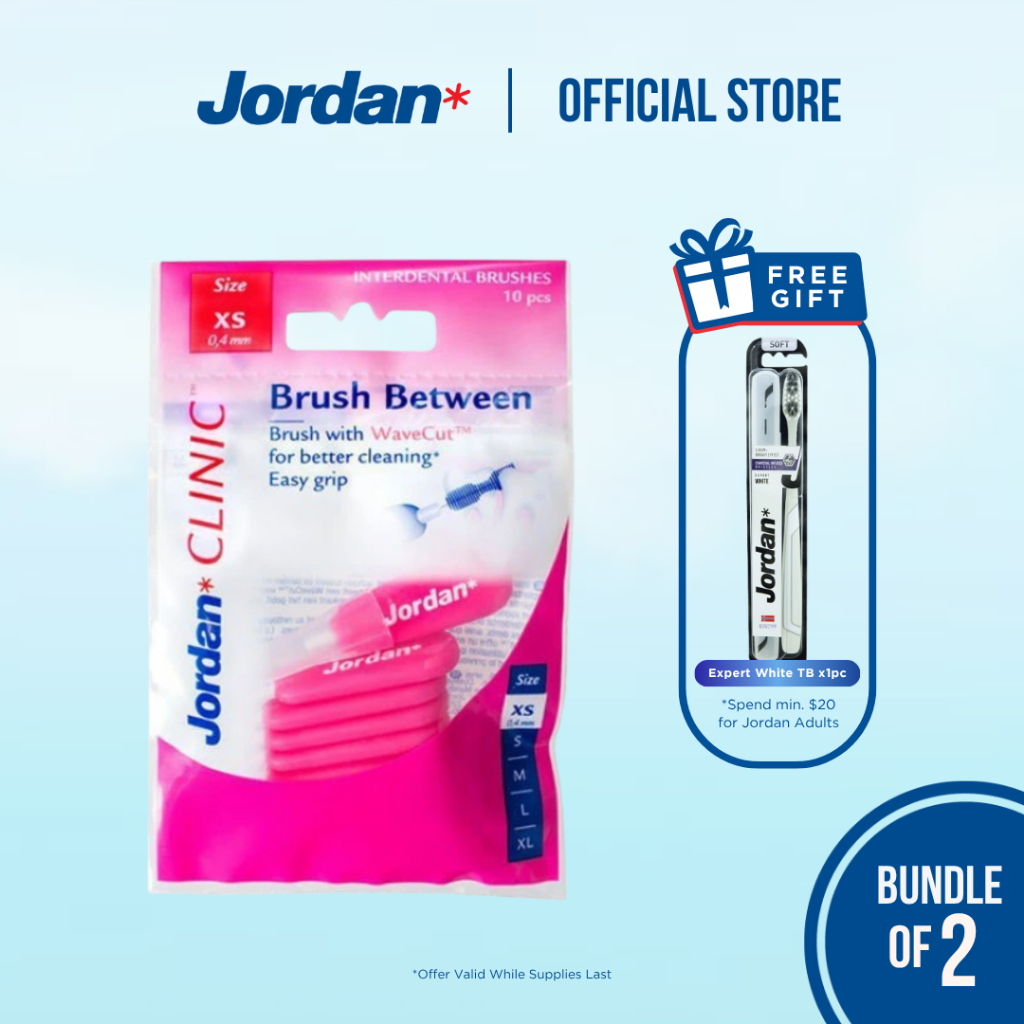 Jordan | Brush Between | Bundle of 2 | Shopee Singapore