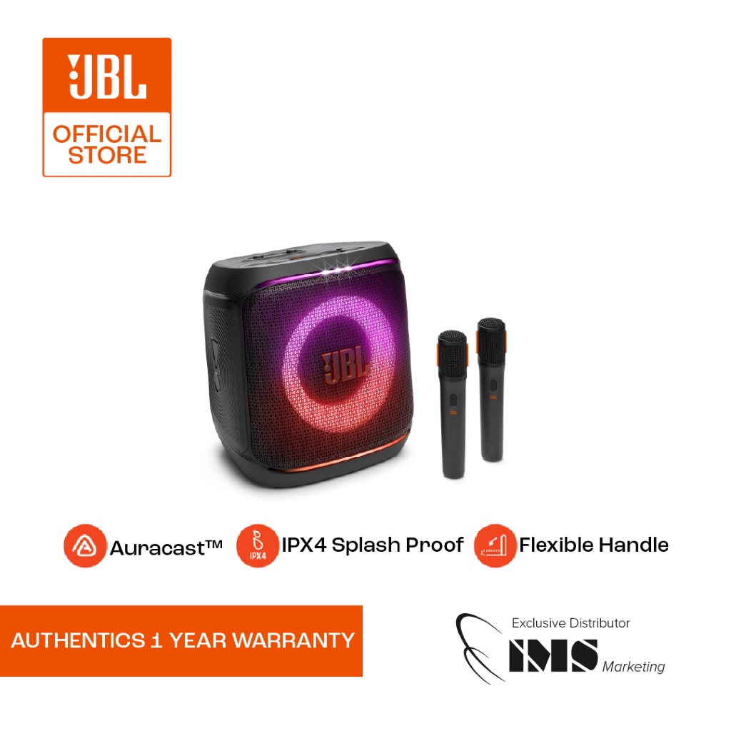 JBL Partybox Encore 2 - Portable Party Speaker with 2 mic | Shopee