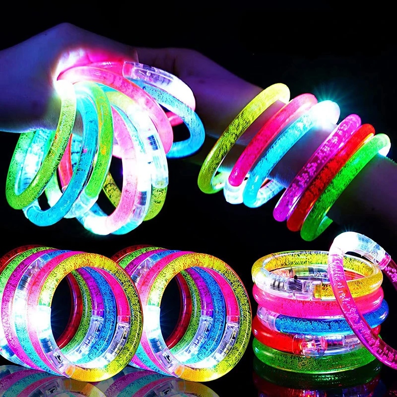 🇸🇬 Stock LED Bracelet Concert Lights Childrens day Gifts Party Pen ...