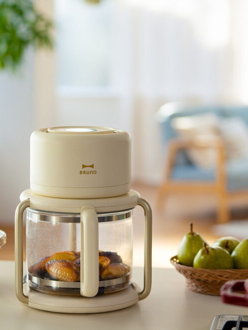 BRUNO Glass Air Fryer [ BOE122-IV ] < Ivory > 【Direct from JAPAN