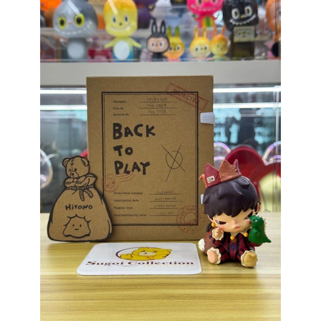 In Stock] Hirono Back to Play figure (Singapore Pop Toy Show 2025