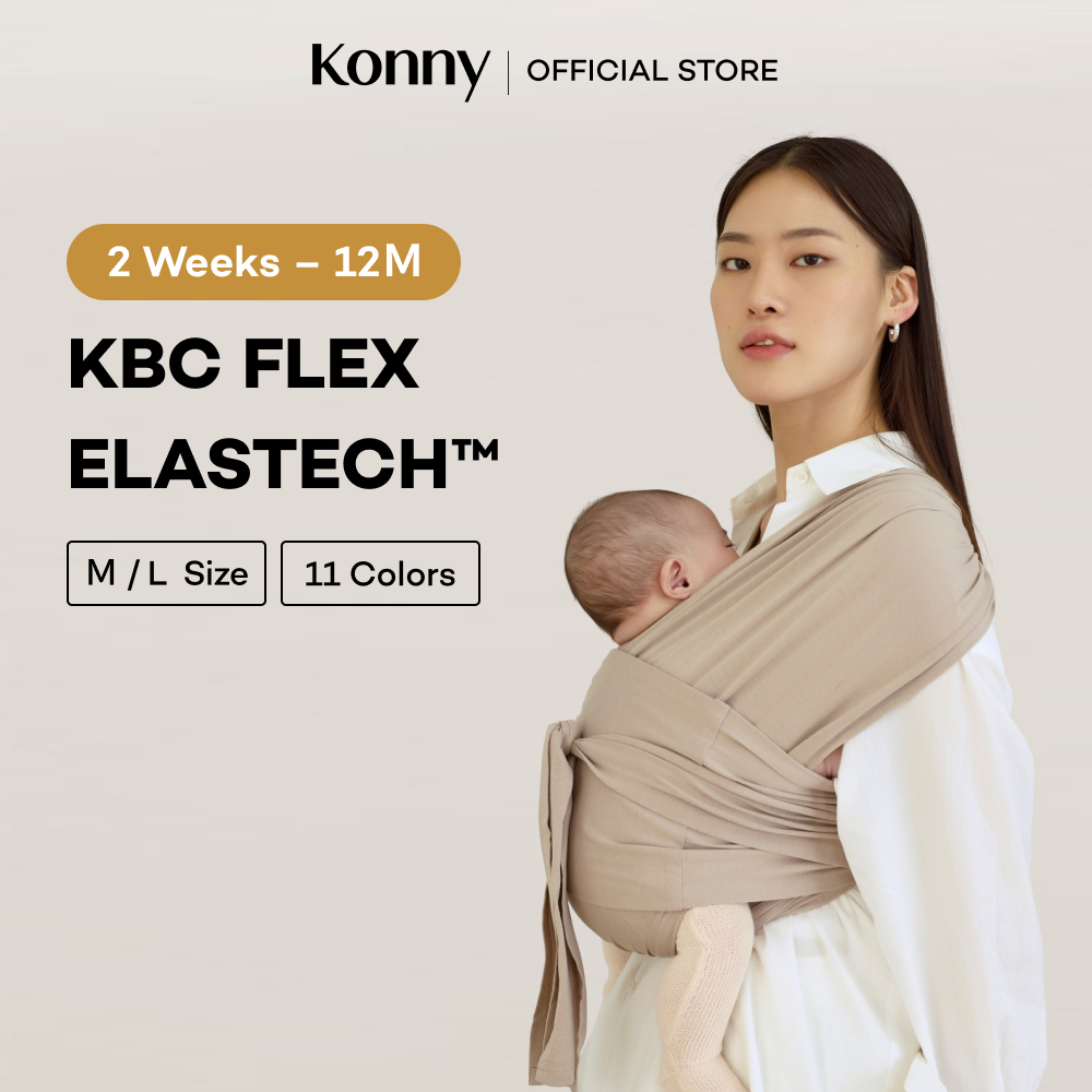 Konny Baby Carrier FLEX SoftBreeze™ with Head Support | Shopee