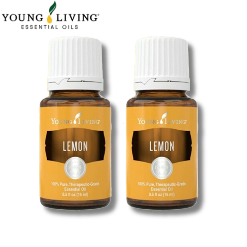 Young Living Essential Oils Set: Lavender, Peppermint, Lemon