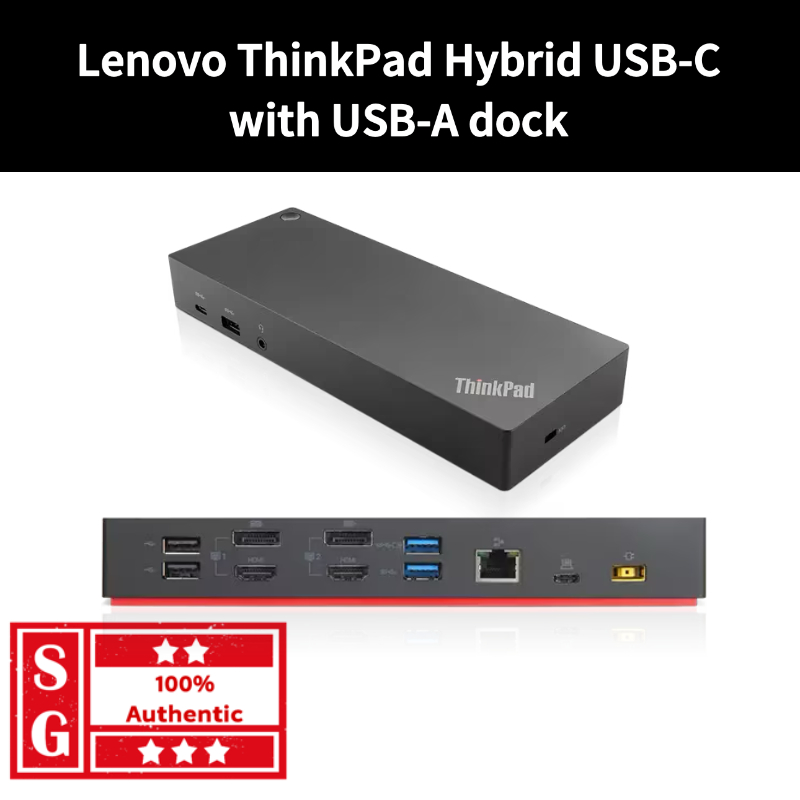 Lenovo ThinkPad Hybrid USB-C with USB-A Dock 40AF0135UK Lenovo Dock ...