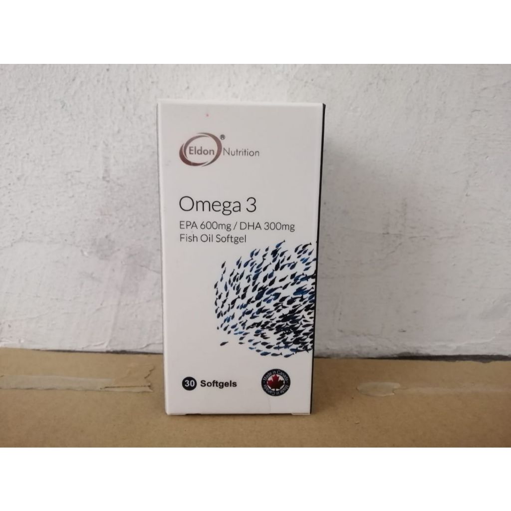 ELDON Nutrition Omega 3 Fish Oil Supplement 30 softgels | Shopee Singapore