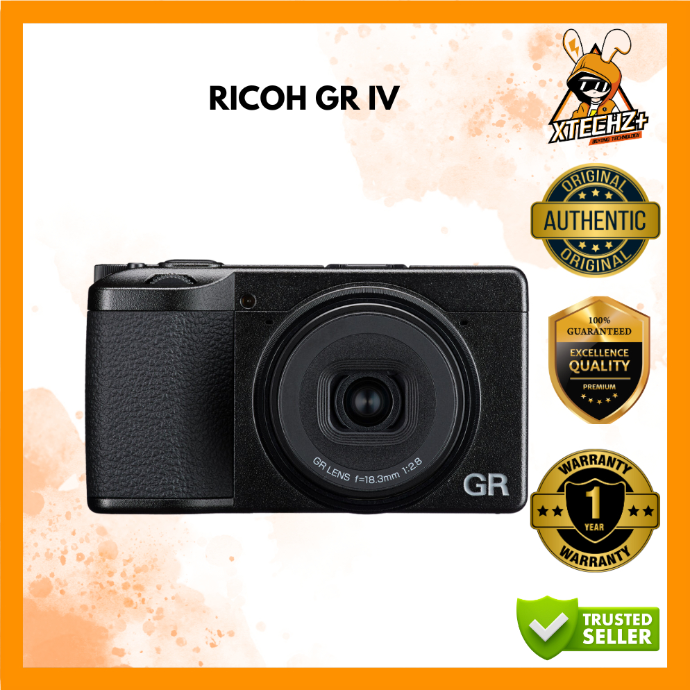 Ready Stock* Ricoh GR IV Black | Shopee Singapore