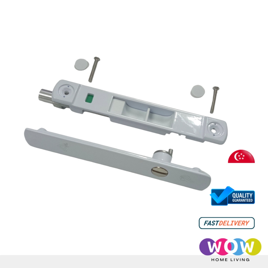 HDB Toilet Bifold Door Lock 4542 | Shopee Singapore