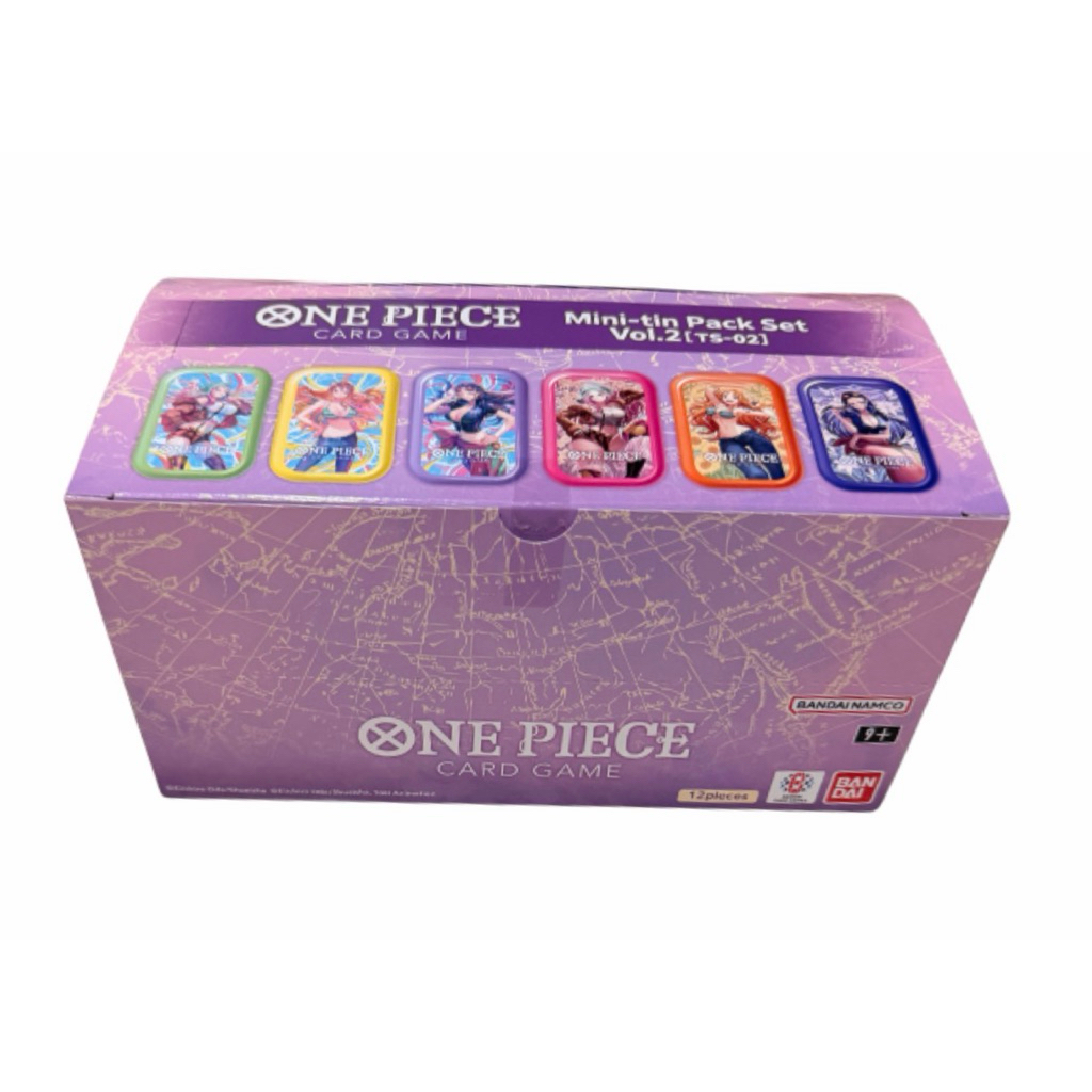 ONE PIECE CARD GAME TS-02 Mini-tin Pack Set vol.2 | Shopee Singapore