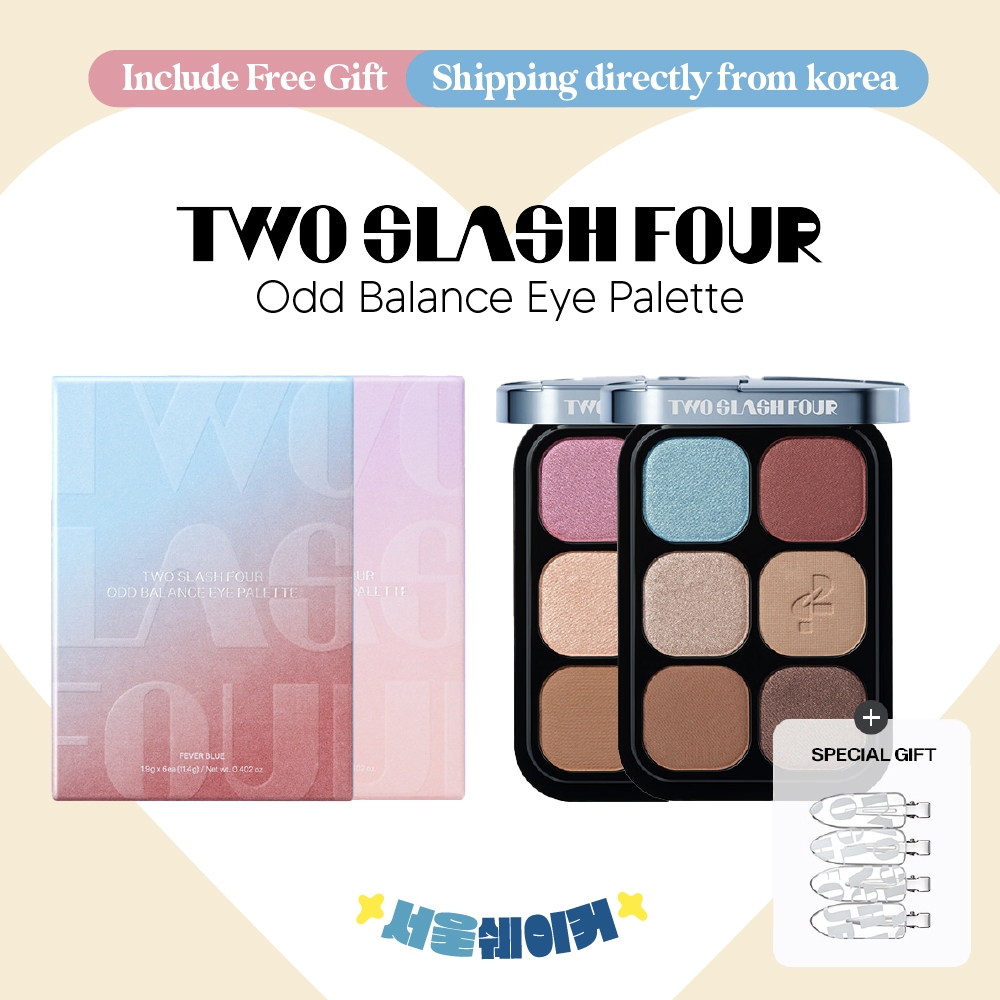 [Two Slash Four] Odd Balance Eye Palette 11.4g (2type) | Shopee Singapore