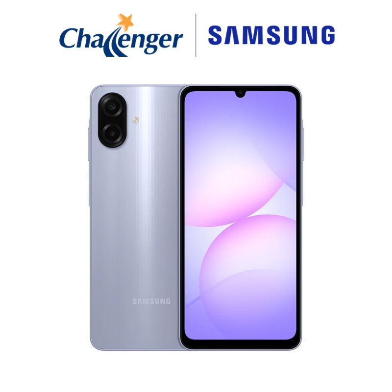 Samsung Galaxy A07 4+128GB LTE - (Light Violet/Green/Black