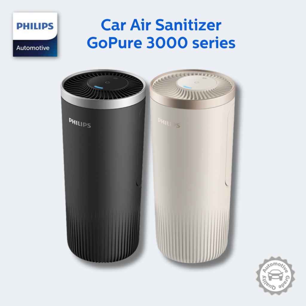 Philips Car Air Sanitizer GoPure Style GP S3000 | with UVC Filtration ...