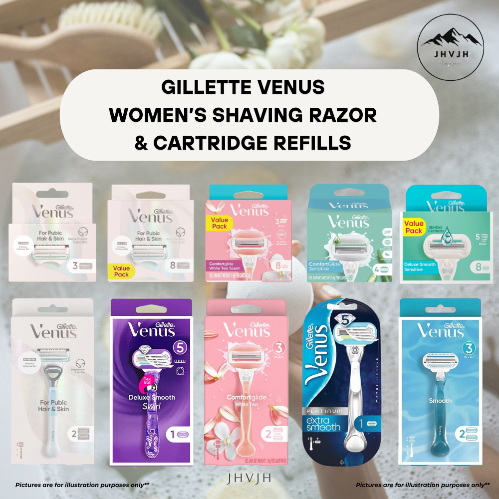 GILLETTE VENUS WOMEN'S RAZORS // AVAILABLE IN RAZOR HANDLES AND ...