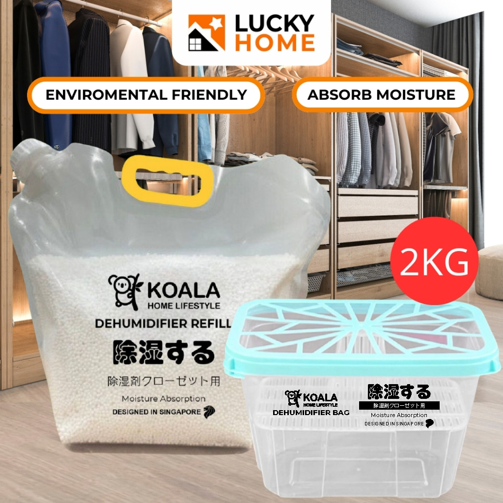 🇸🇬Lucky Home🔥Dehumidifier Refill Dehumidifier box Eco-friendly Moisture ...