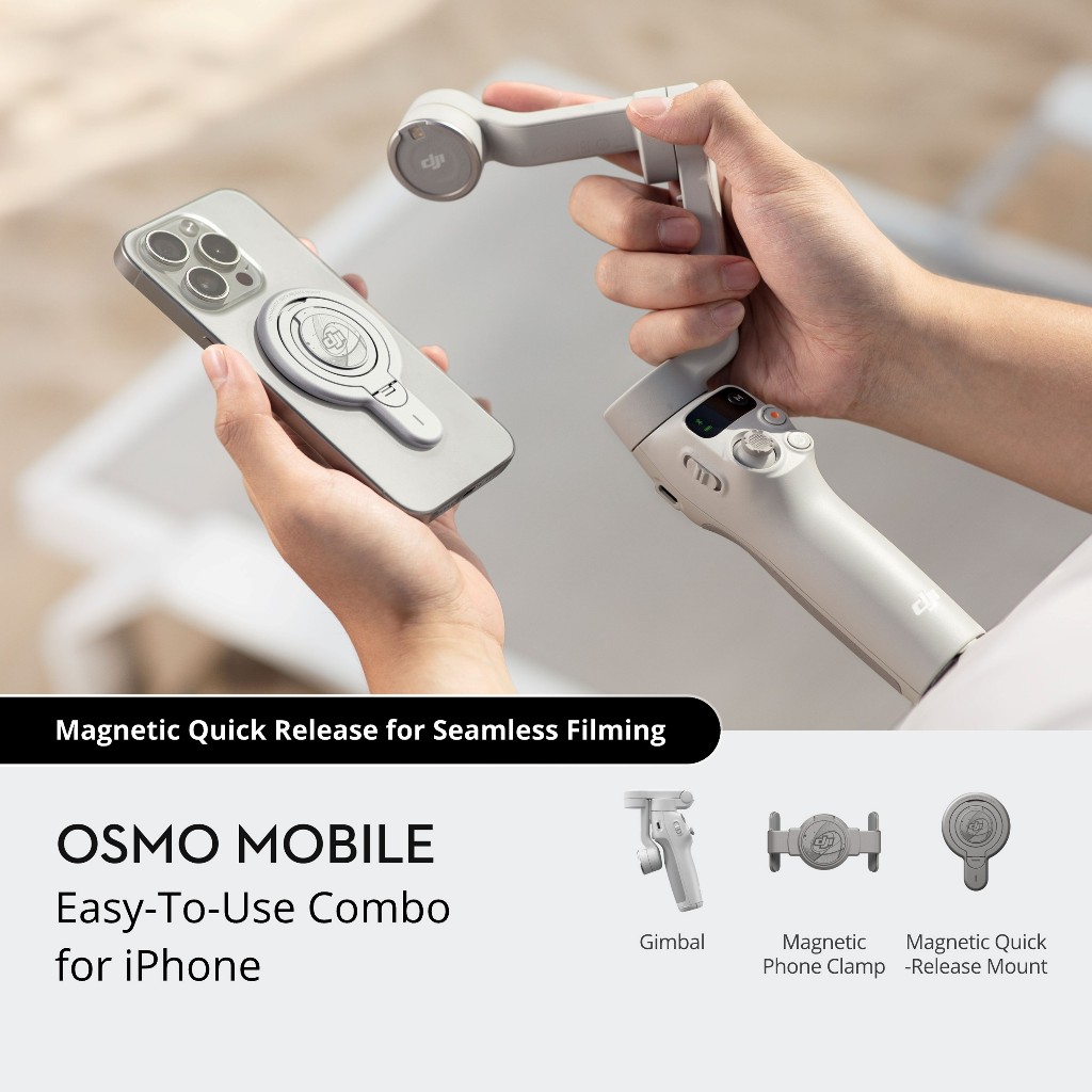 DJI Osmo Mobile 7 Series - Handheld Gimbal | 3Axis Stabilization