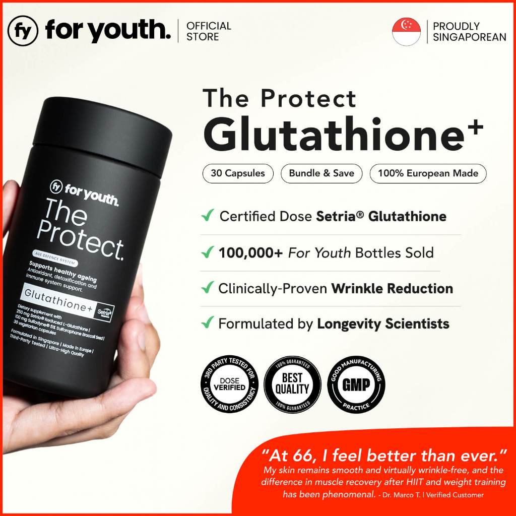 for youth the protect glutathione 6970mg Powder Skin Brightening, Collagen & Vitamin C How To Get the Most