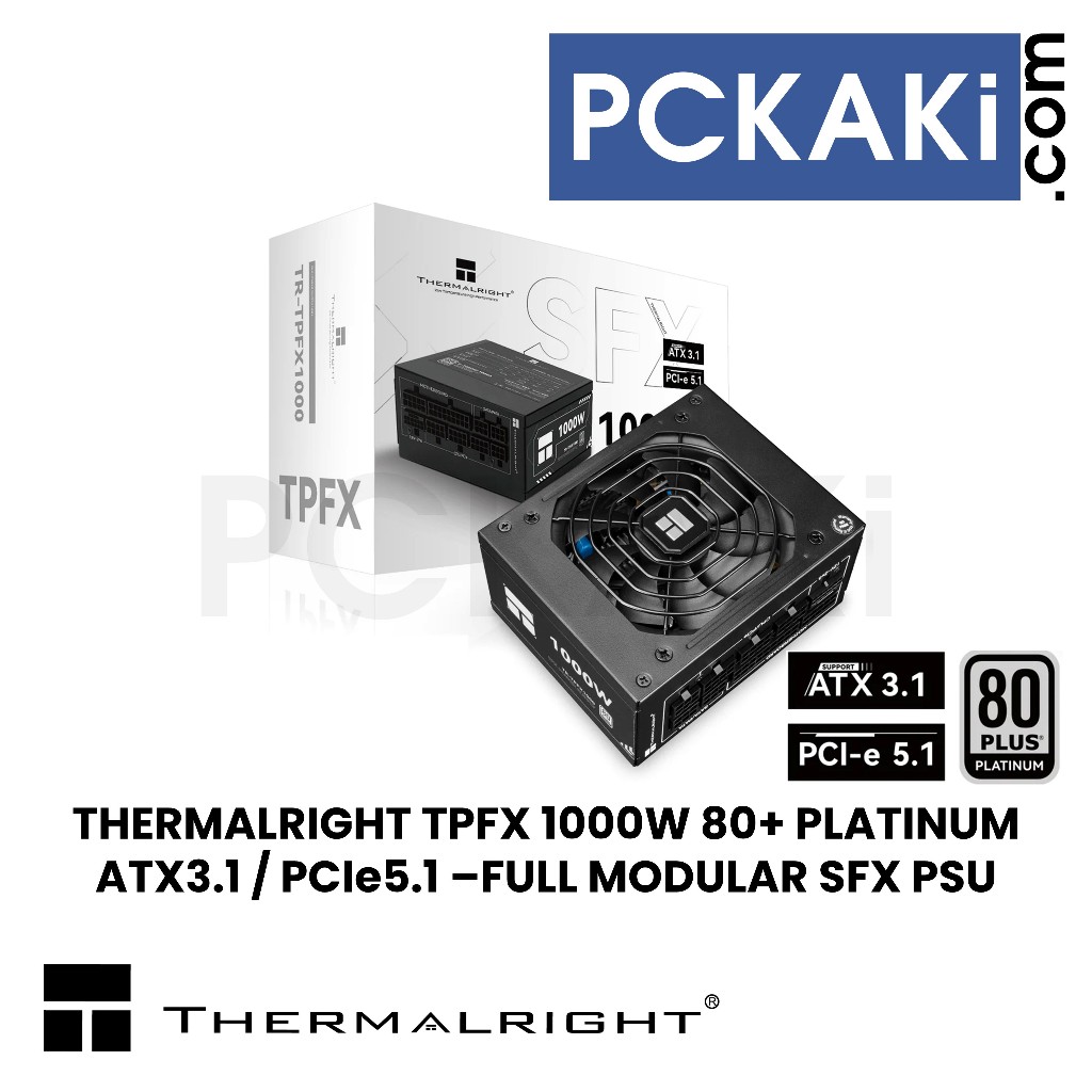 SFX] THERMALRIGHT TPFX 1000W 80+ PLATINUM ATX3.1 PCIe5.1 MODULAR