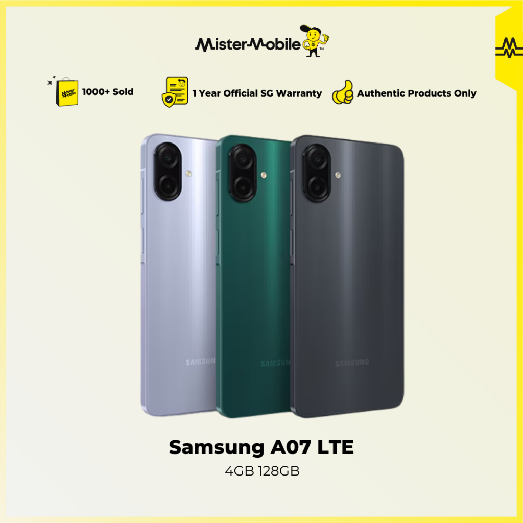 Samsung Galaxy A07 4G LTE | A06 5G | 6.7 Inches | 50MP Main Camera