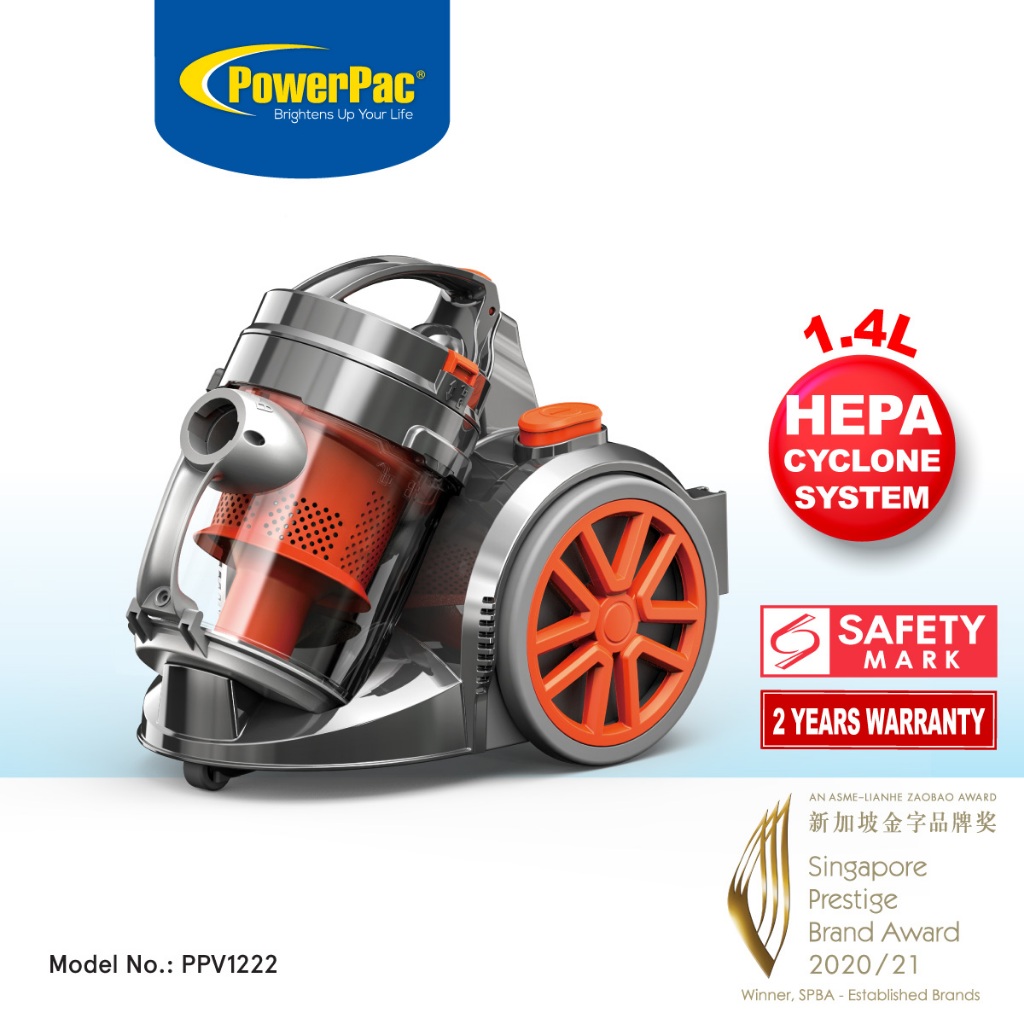 PowerPac PPV1222 bagless vacuum product photo 1