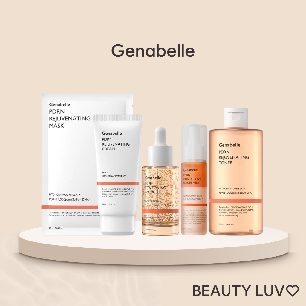 [Genabelle] PDRN Premium Skincare Collection / Ampoule, Cream, Serum ...