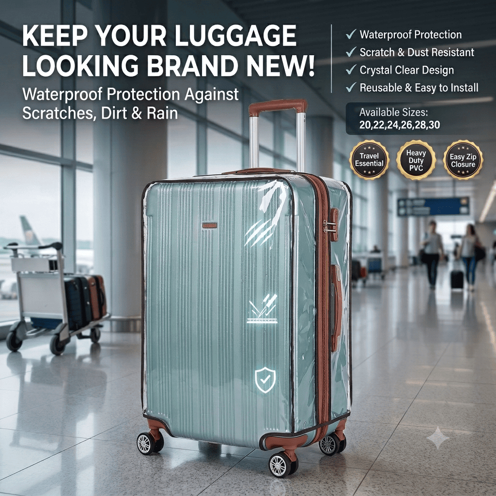 [SG READY STOCK] Luggage Cover Protector / Travel Luggage Cover ...
