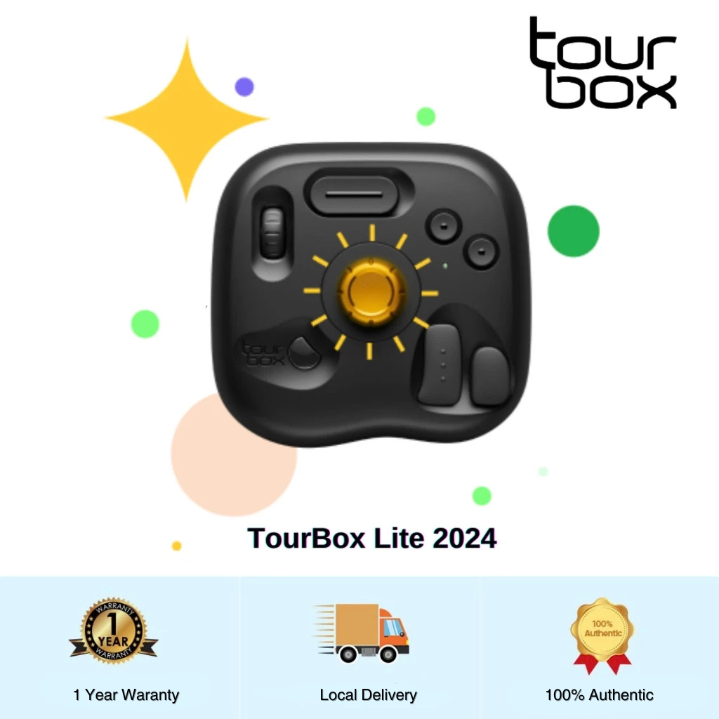 TourBox Lite – Creative Shortcut Controller for Photoshop, Lightroom ...