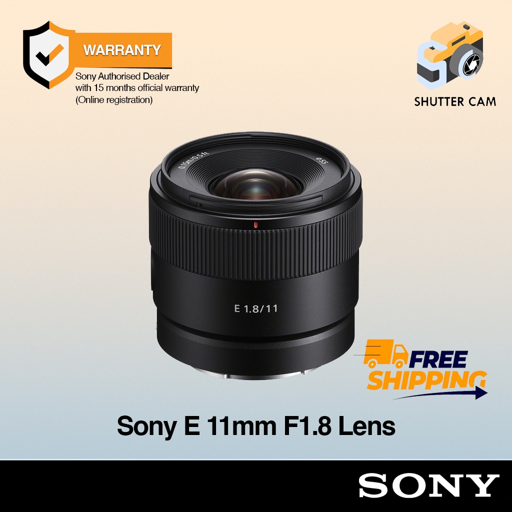 Sony E 11mm F1.8 Lens [SEL11F18] | Shopee Singapore
